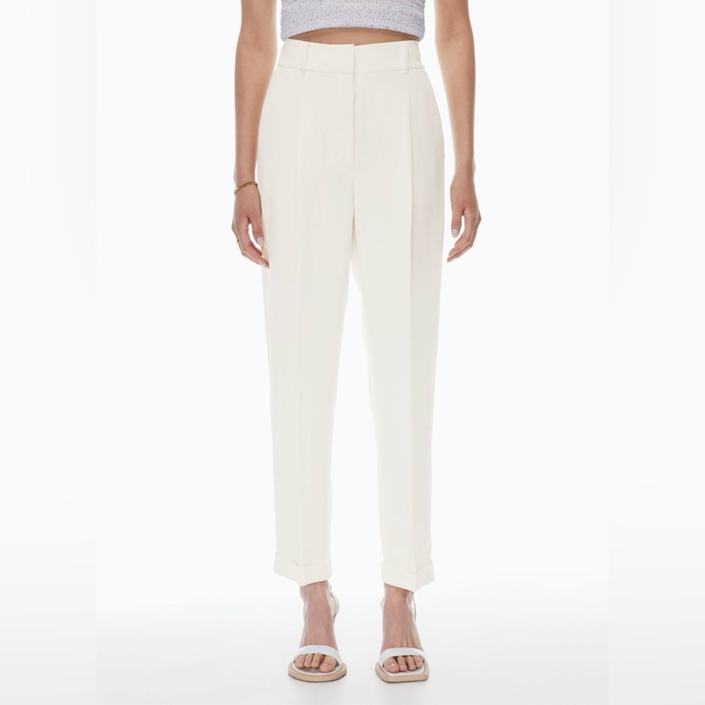 Aritzia Wilfred Dashwood Pant - Cream / Light Birch 0